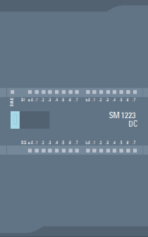 SM 1223, 16DI & 16DO, 16DI DC 24 V,, 16DO, TRANSISTOR 0.5A