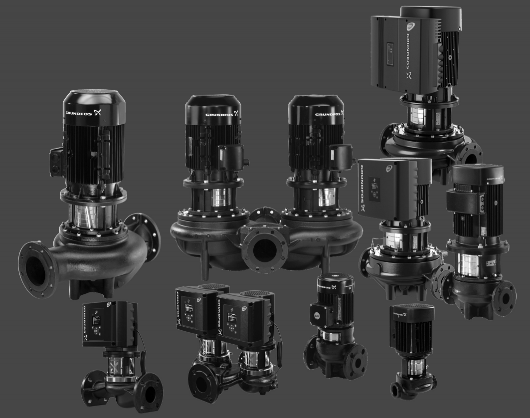 管道泵是单吸单级或多级离心泵的一种，属立式结构，因其进出口在同一直线上，且进出口口径相同，仿似一段管道，可安装在管道的任何位置故取名为管道泵（又名增压泵）。